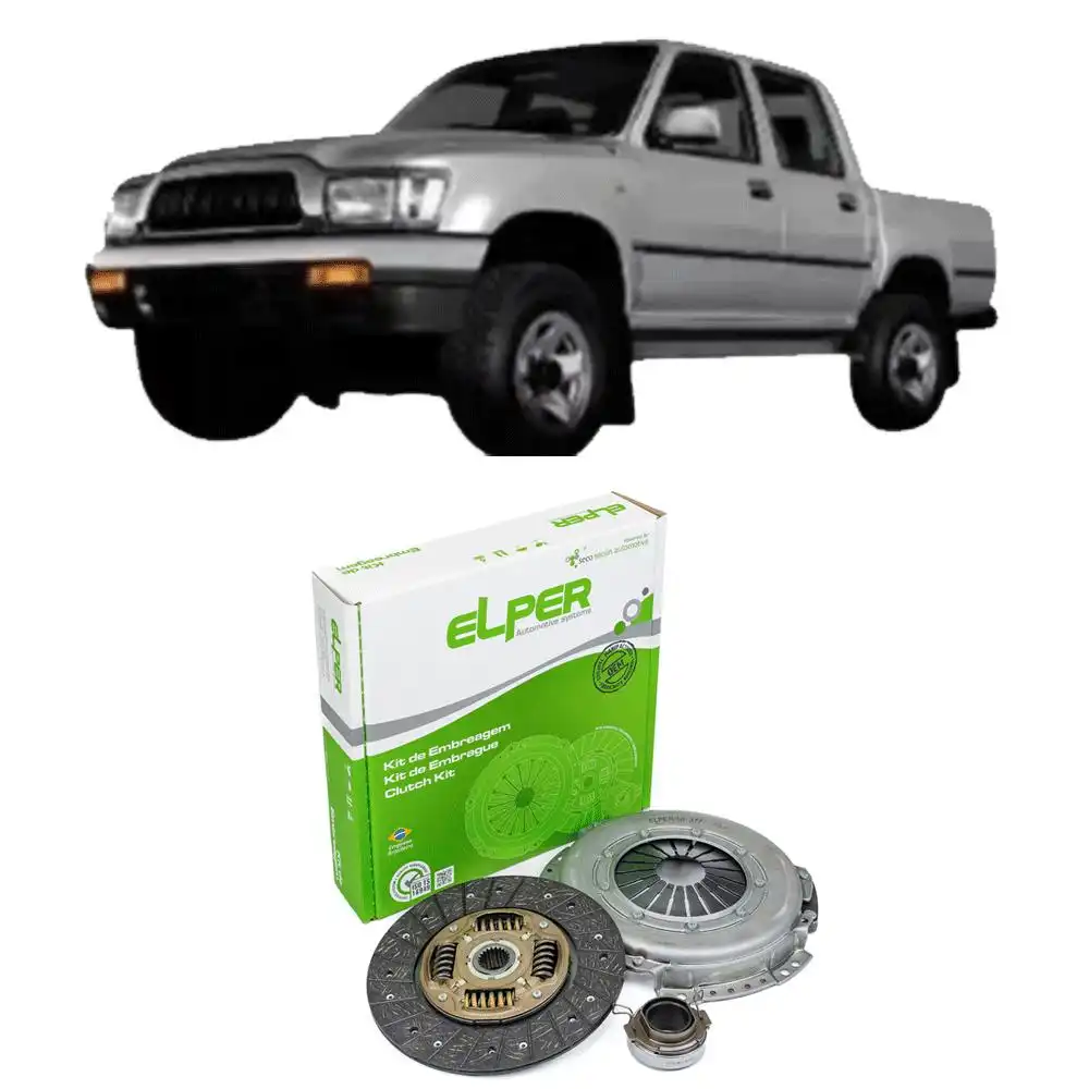 KIT EMBREAGEM TOYOTA HILUX 2.8L DIESEL 2001 A 2004 ASPIRADO