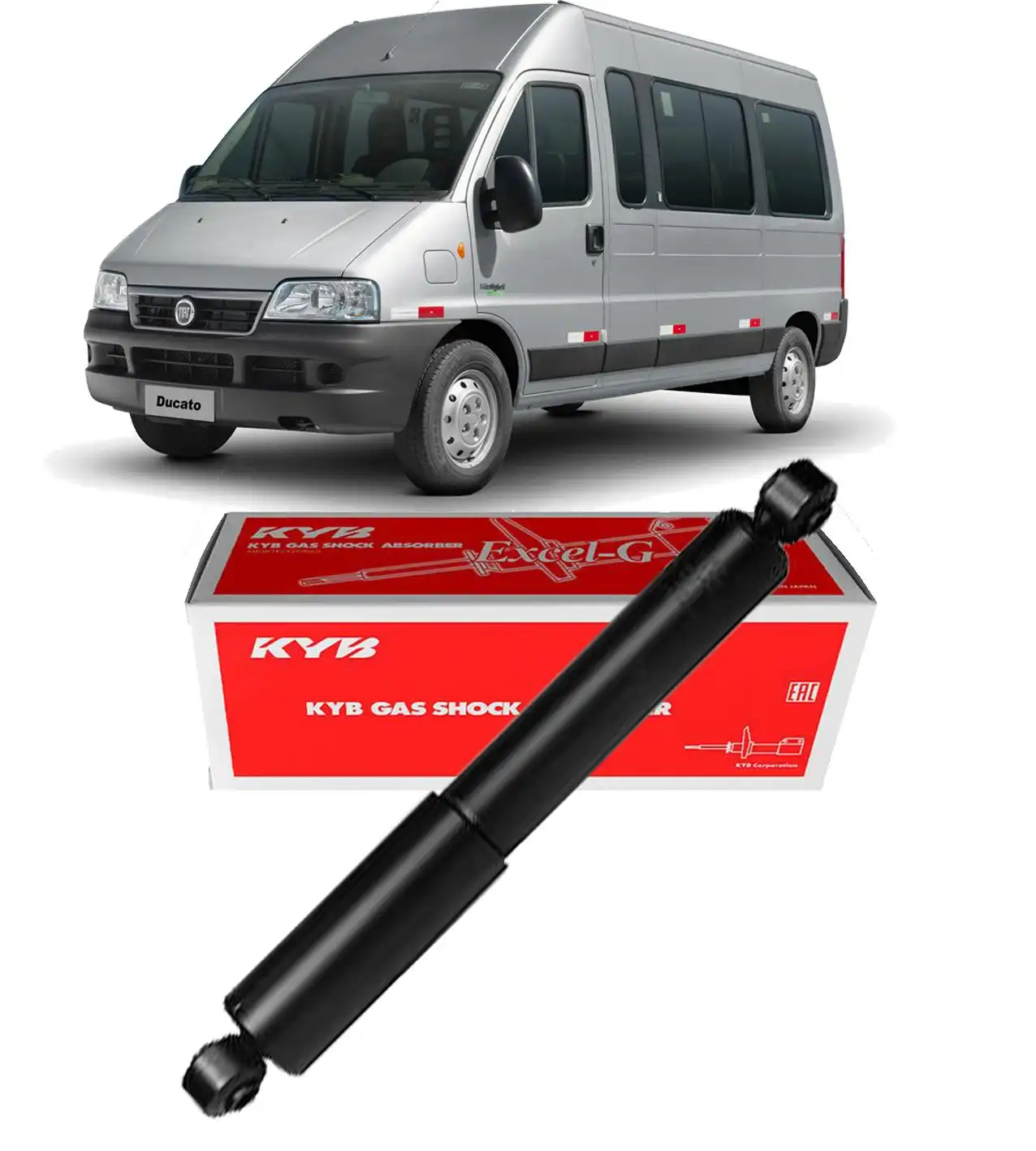 AMORTECEDOR TRASEIRO FIAT DUCATO 1998 A 2016