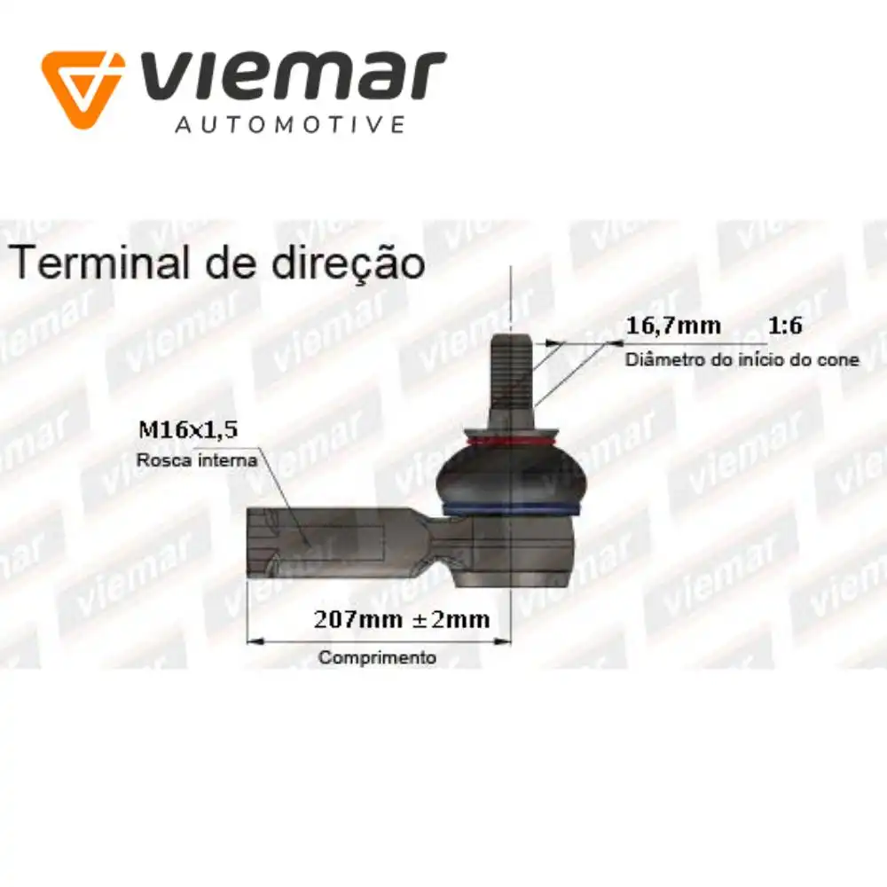 PONTEIRA DIRECAO DUCATO 2018 A 2025 DIR