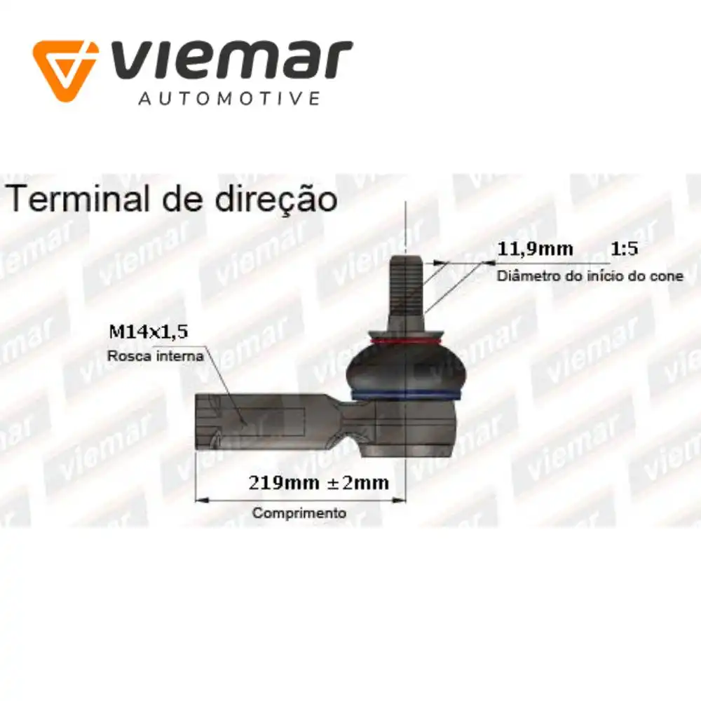 PONTEIRA DIRECAO RENAULT DUSTER 11/ OROCH CAPTUR DIR