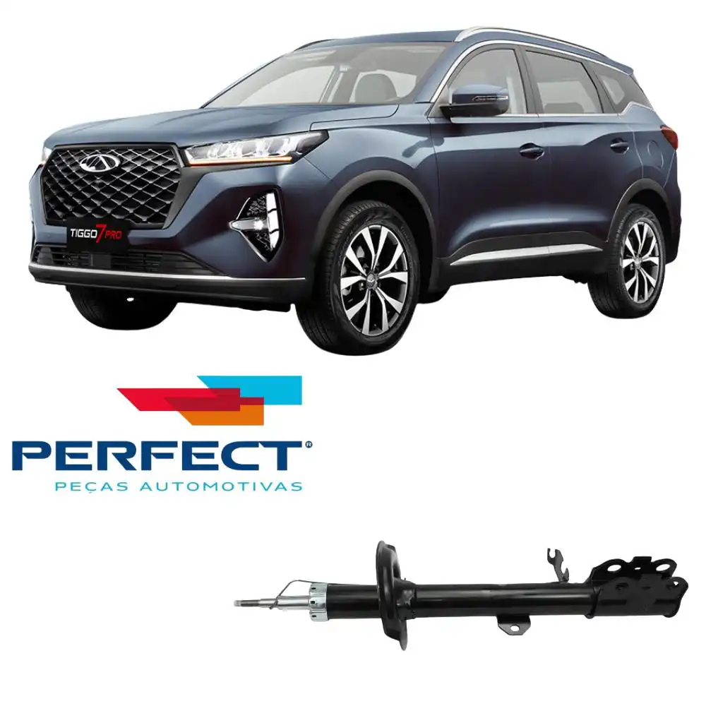 AMORTECEDOR DIANTEIRO CHERY TIGGO 7 2019 ACIMA ESQUERDO
