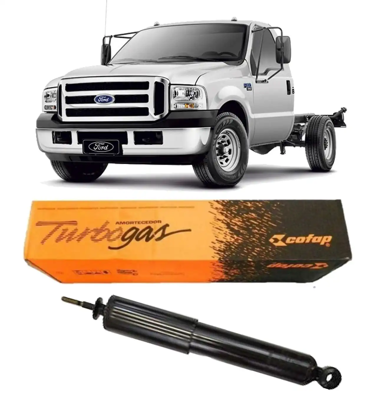 AMORTECEDOR DIANTEIRO F-350 4X2 1996 A 2019