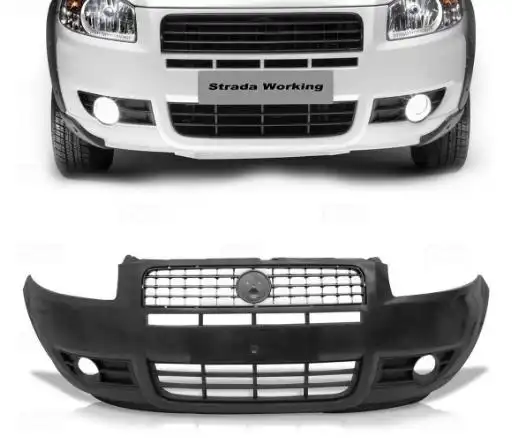 PARACHOQUE DIANT FIAT STRADA WORKING 09/13 CINZA C/ FARO