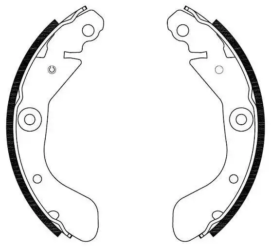 SAPATAS FREIO TRAS ONIX 1.0 1.4 2012/ NOVO PRISMA 2013/
