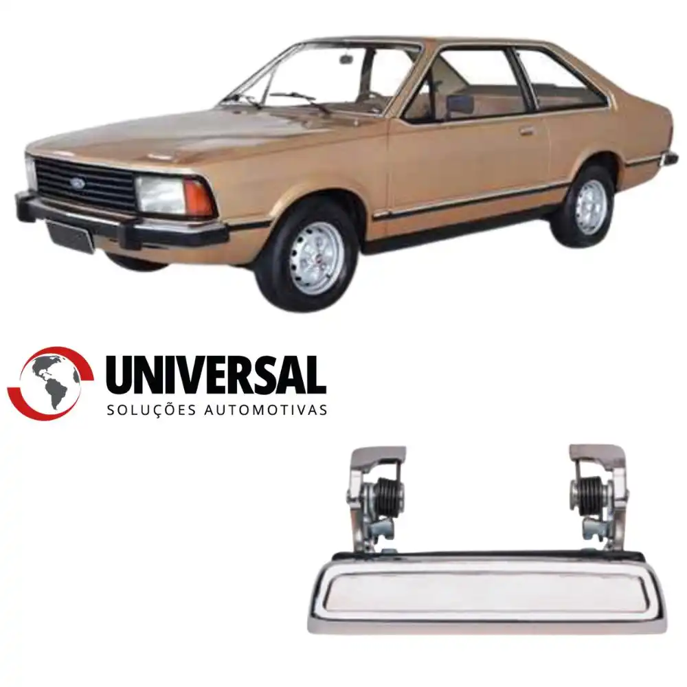 MACANETA EXT CORCEL II CROMADA ESQ DEL