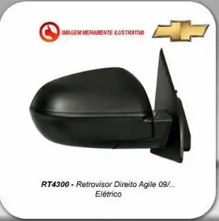 ESPELHO EXT AGILE 09/ MONTANA 11/ DIR ELETRICO