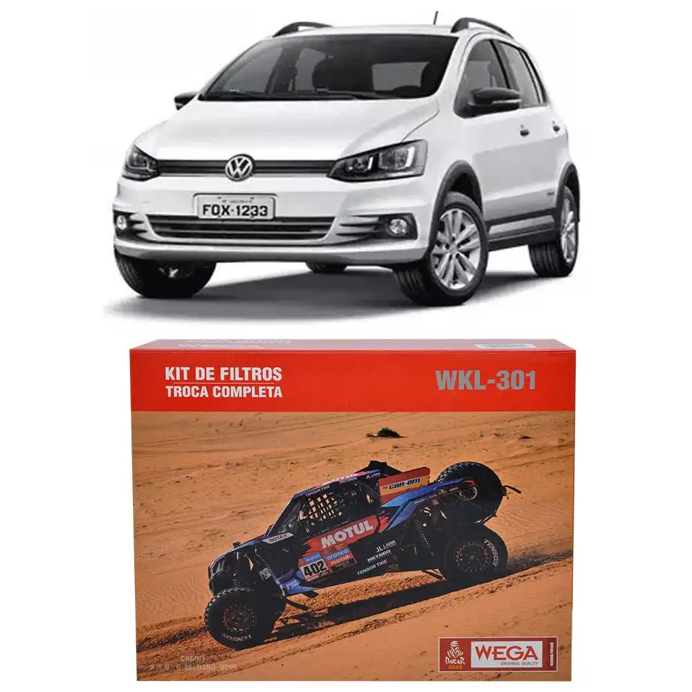 KIT FILTROS FOX 1.6 16V 2014 A 2019