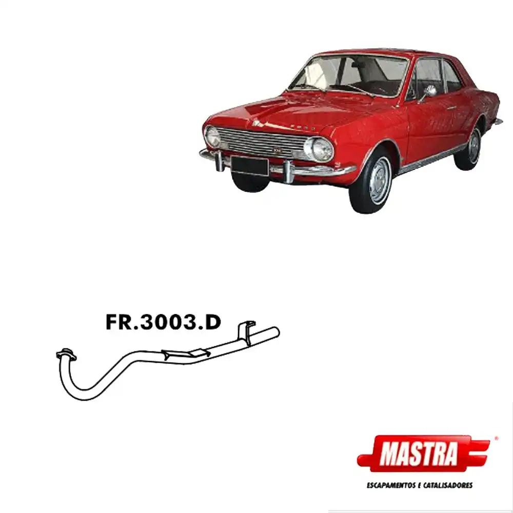 CANO SAIDA MOTOR CORCEL 1 1972 A 1977