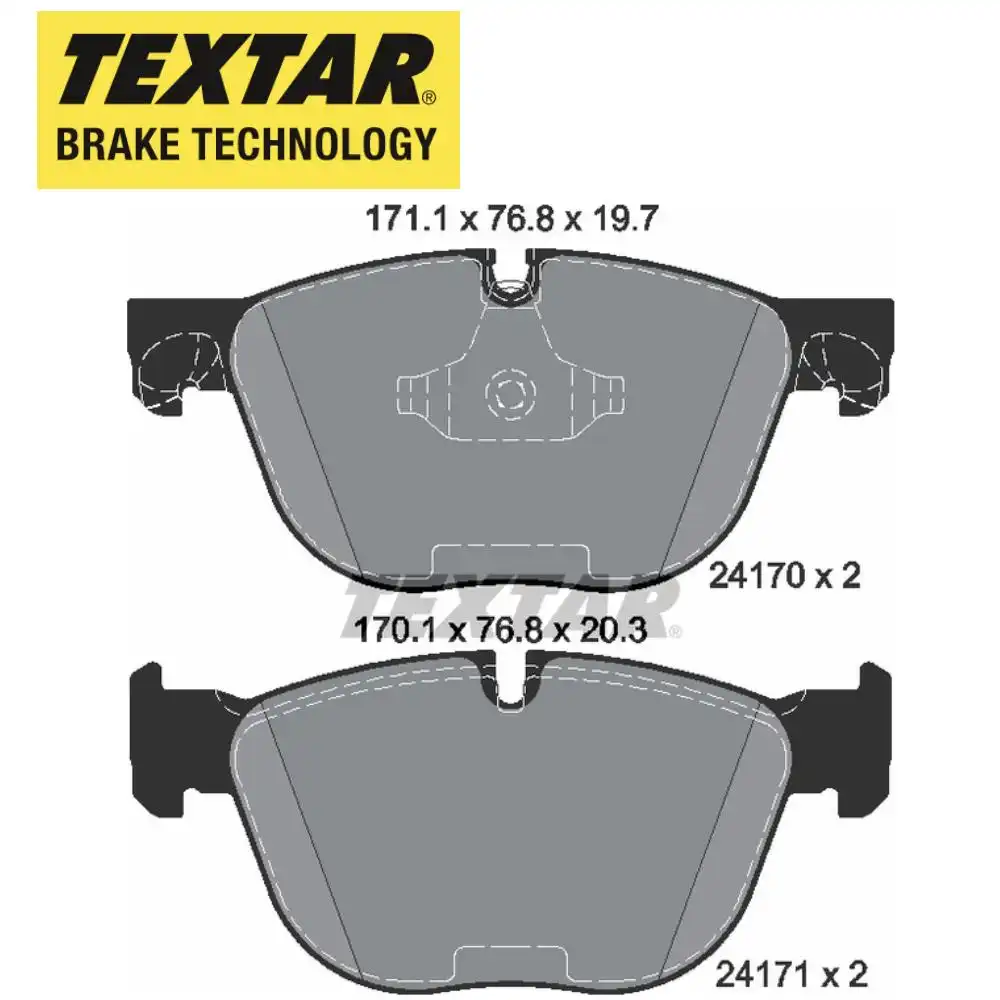PASTILHA FREIO DIANTEIRA BMW X5 F15 F85 2014/