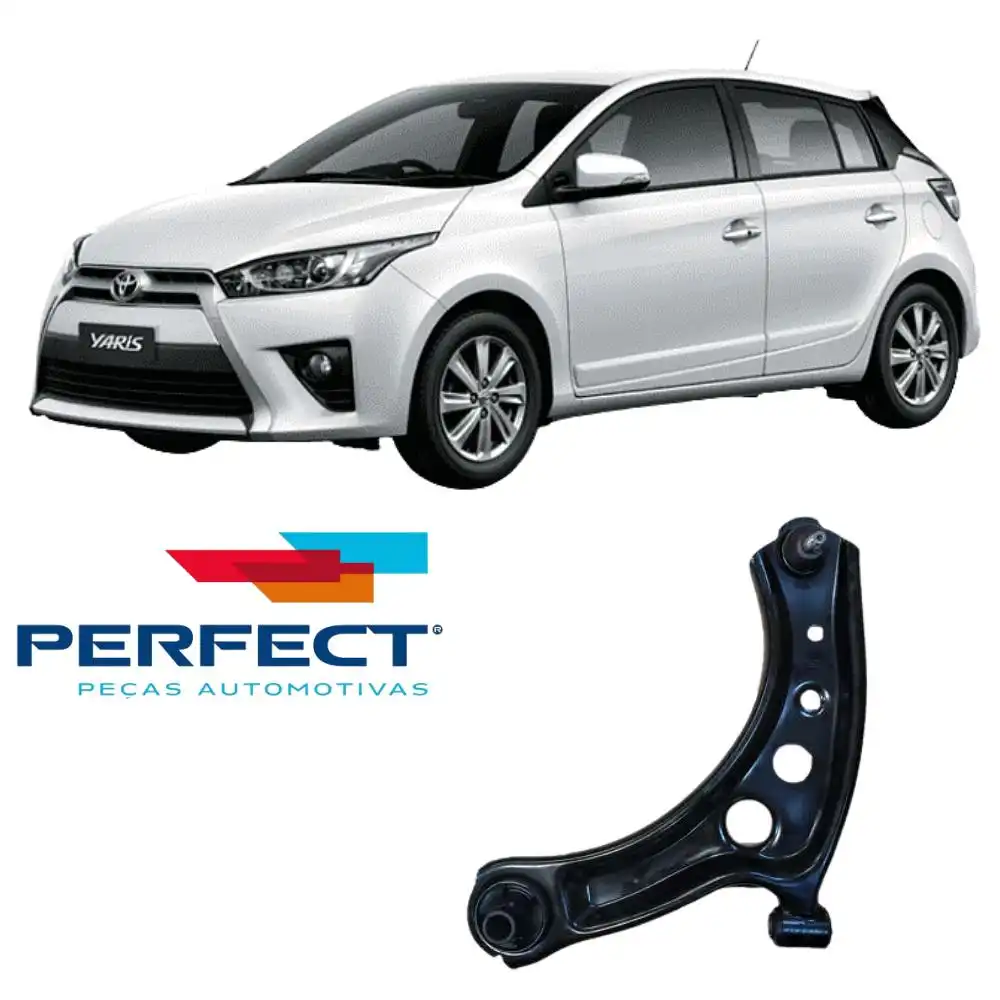 BANDEJA DIANTEIRA TOYOTA YARIS 2018 ACIMA ESQ COMPLETA