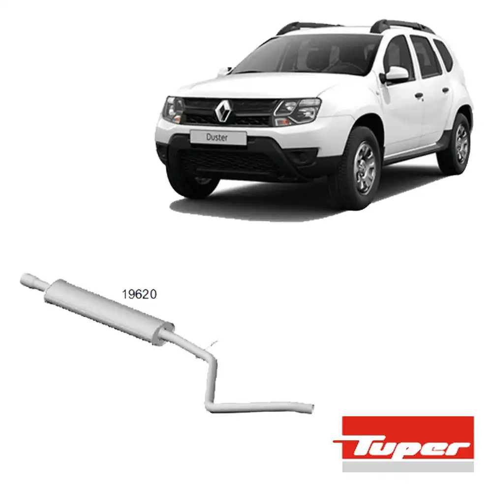 SILENCIOSO INTERMEDIARIO RENAULT DUSTER 1.6 16V 2012 A 2020