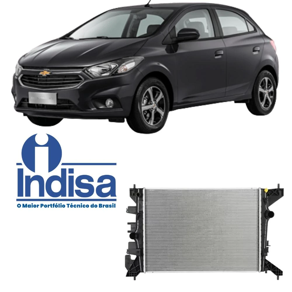 RADIADOR ONIX 1.0 1.4 8V FLEX 2017 A 2019 MANUAL