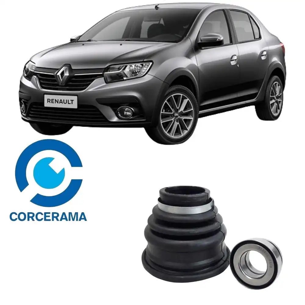 SANFONA HOMOC RENAULT LOGAN LADO CAIXA COM ROLAMENTO ESQ