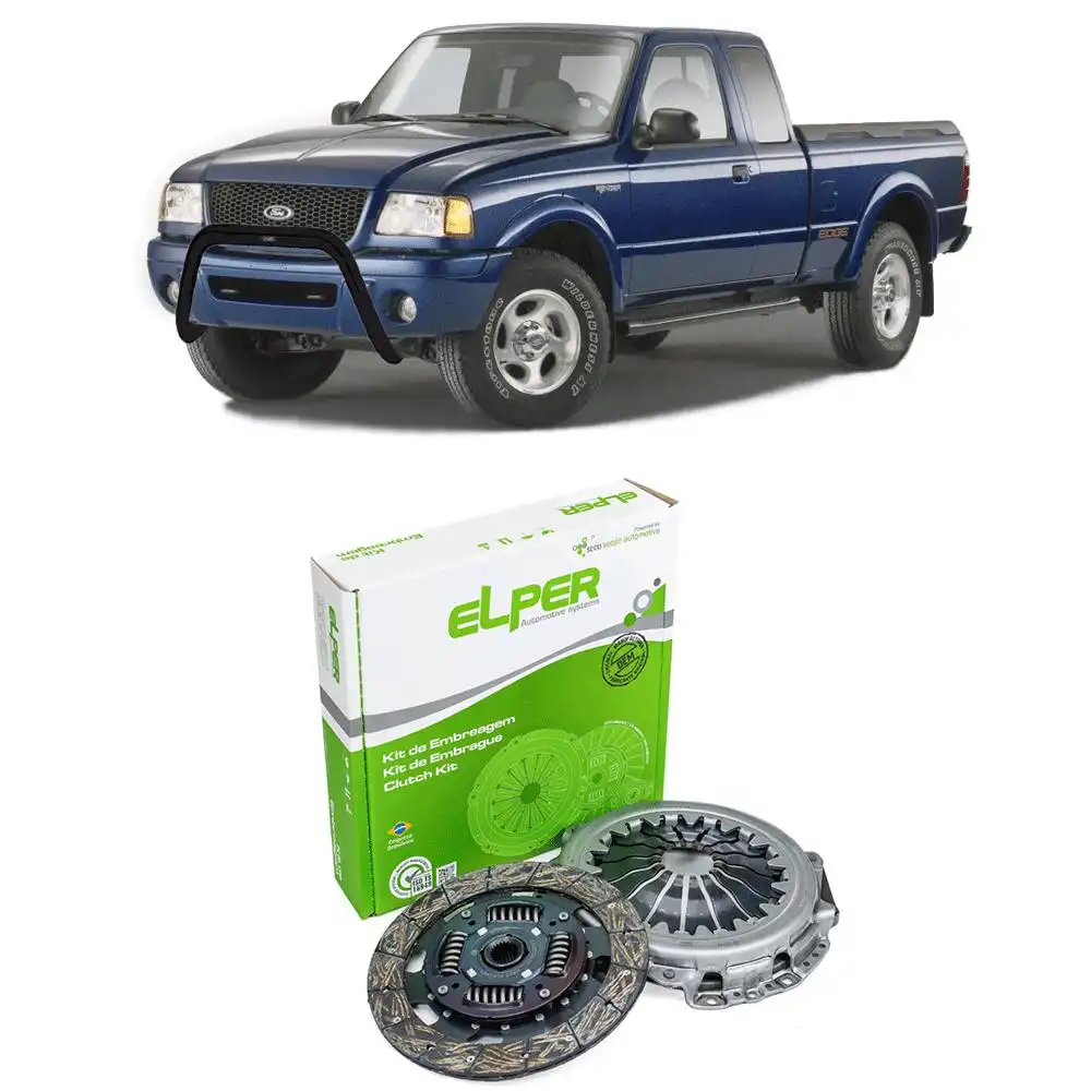 KIT EMBREAGEM RANGER 4.0 V6 1992 A 1997 GASOLINA SEM ATUADOR