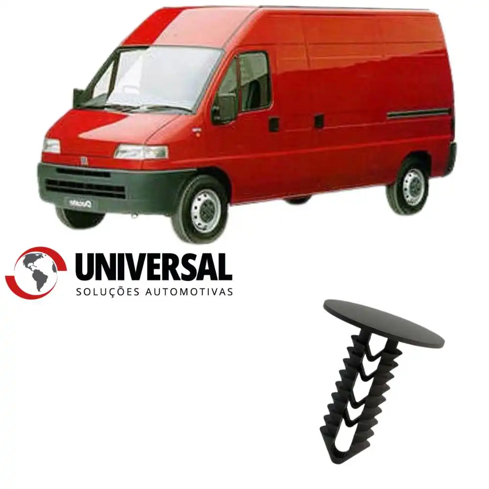 GRAMPO FORRO PORTA FIAT DUCATO MENOR PRETO
