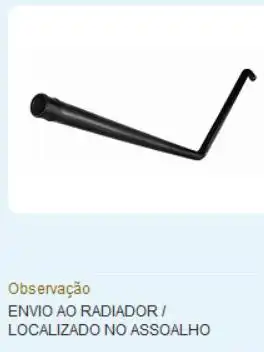 TUBO REFRIGERACAO MOTOR KOMBI 1.4 2006/ TORTO ENVIA AO RADIA