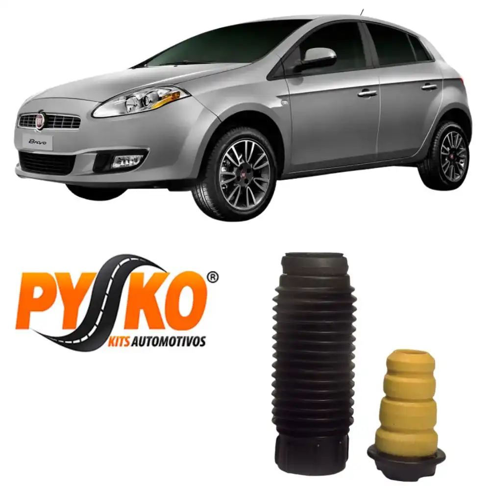 KIT AMORTECEDOR DIANTEIRO FIAT BRAVO 2011 A 2016