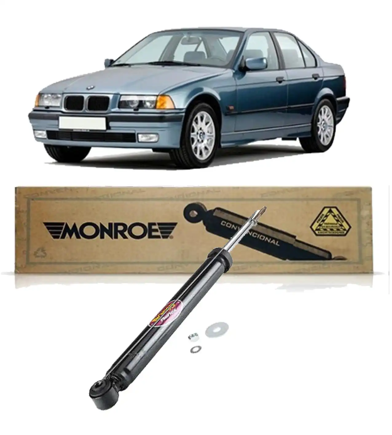 AMORTECEDOR TRASEIRO BMW 316I 318I 1992 A 1999