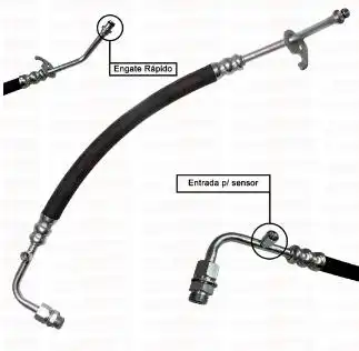 MANGUEIRA PRESSAO DIRECAO HIDRAULICA RANGER 2005 A 2012