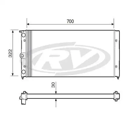 RADIADOR SANTANA /90 C/ AR CONDICIONADO