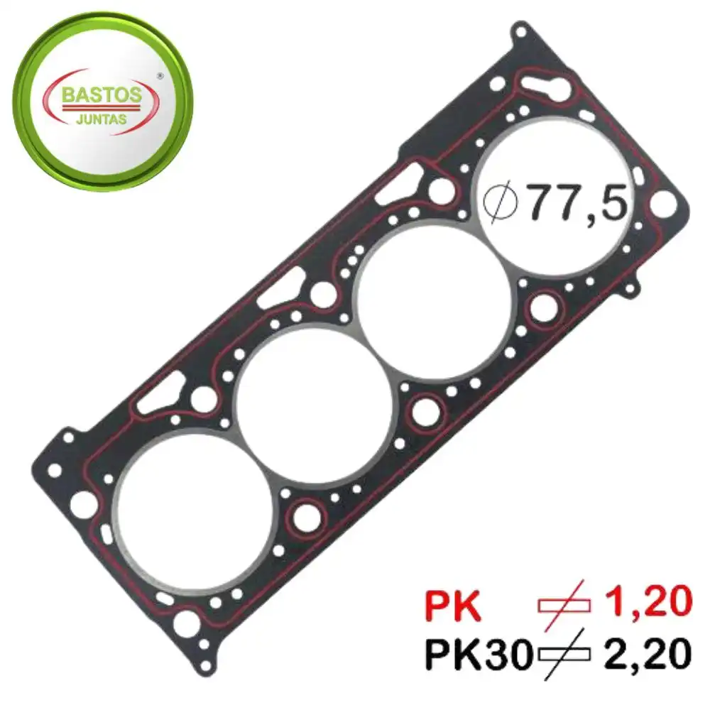 JUNTA CABECOTE GOL G5 1.6 8V EA111 2008 A 2014 FIBRA