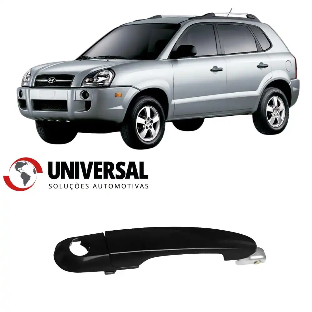 MACANETA EXT HYUNDAI TUCSON 05/ DIANT DIR PRETO S/ CHAVE C/