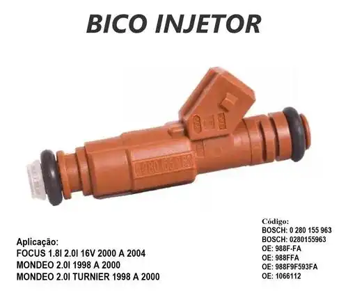 BICO INJ FOCUS 1.8 2.0 16V 2000 A 2005