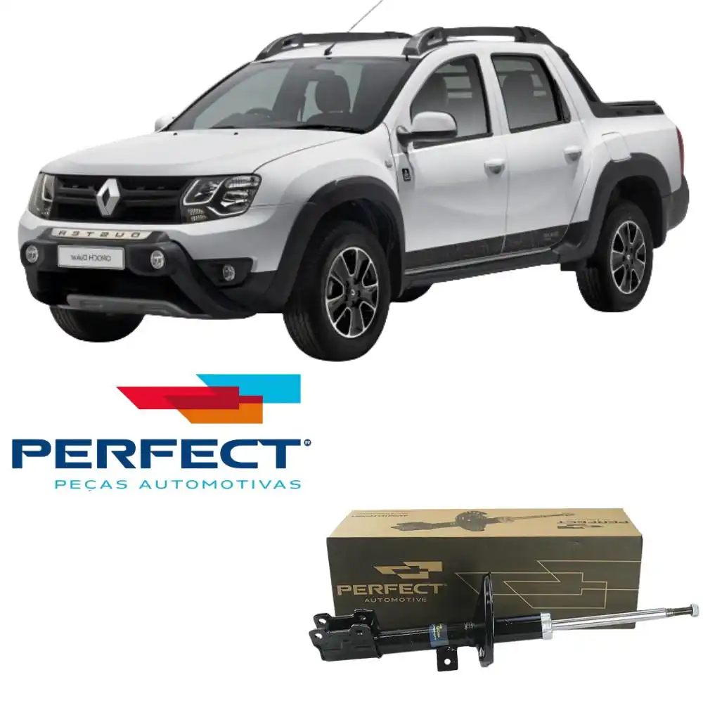 AMORTECEDOR DIANTEIRO RENAULT OROCH 2015 A 2020 MANUAL