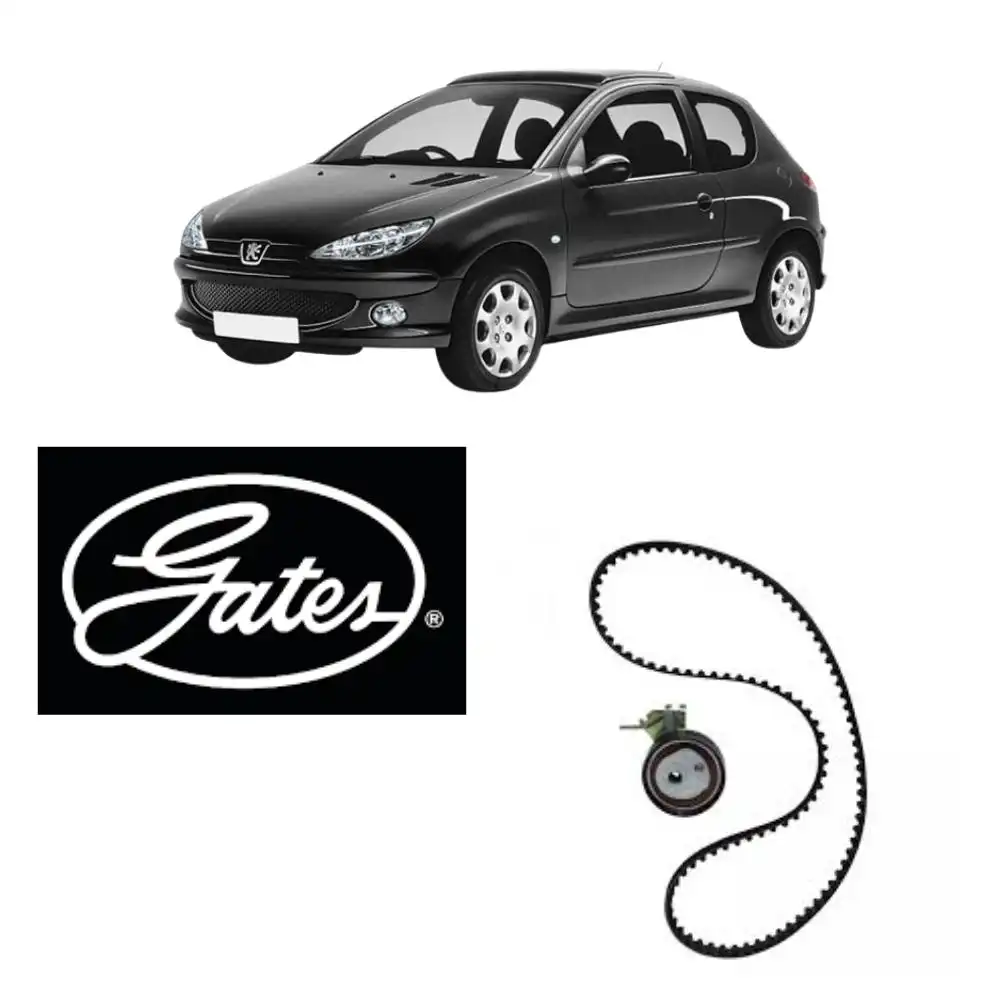 KIT CORREIA DENTADA 206 1.4 8V 2004 A 2010