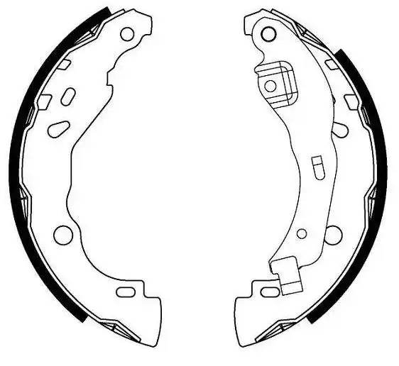 SAPATAS FREIO RENAULT LOGAN SANDERO 1.0 16V 1.6 8/16V  39MM