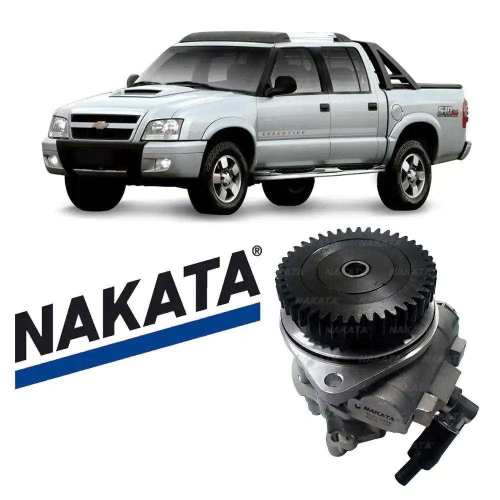 BOMBA DIRECAO HIDRAULICA S-10 2.8 MWM 02/ DENTE RETO