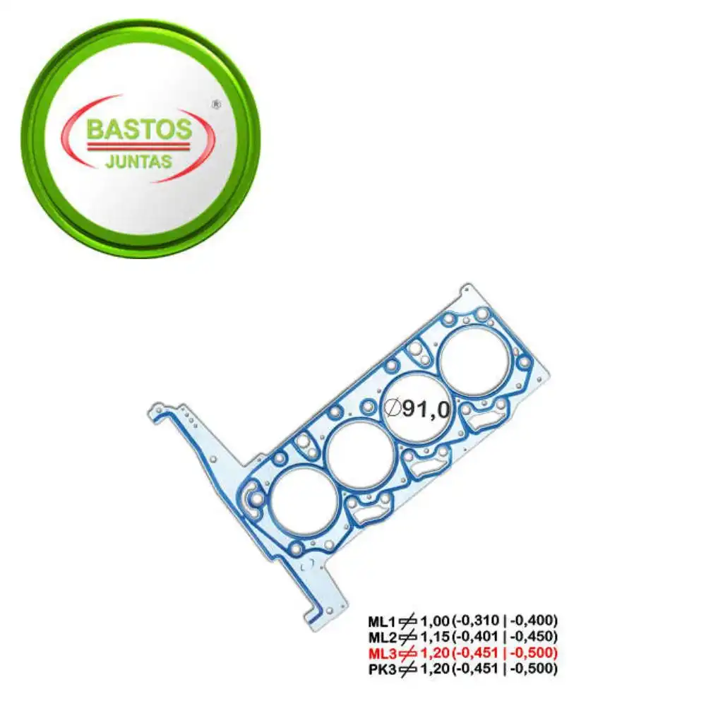 JUNTA CABECOTE FORD TRANSIT 2.4 16V 2008 A 2011 METAL