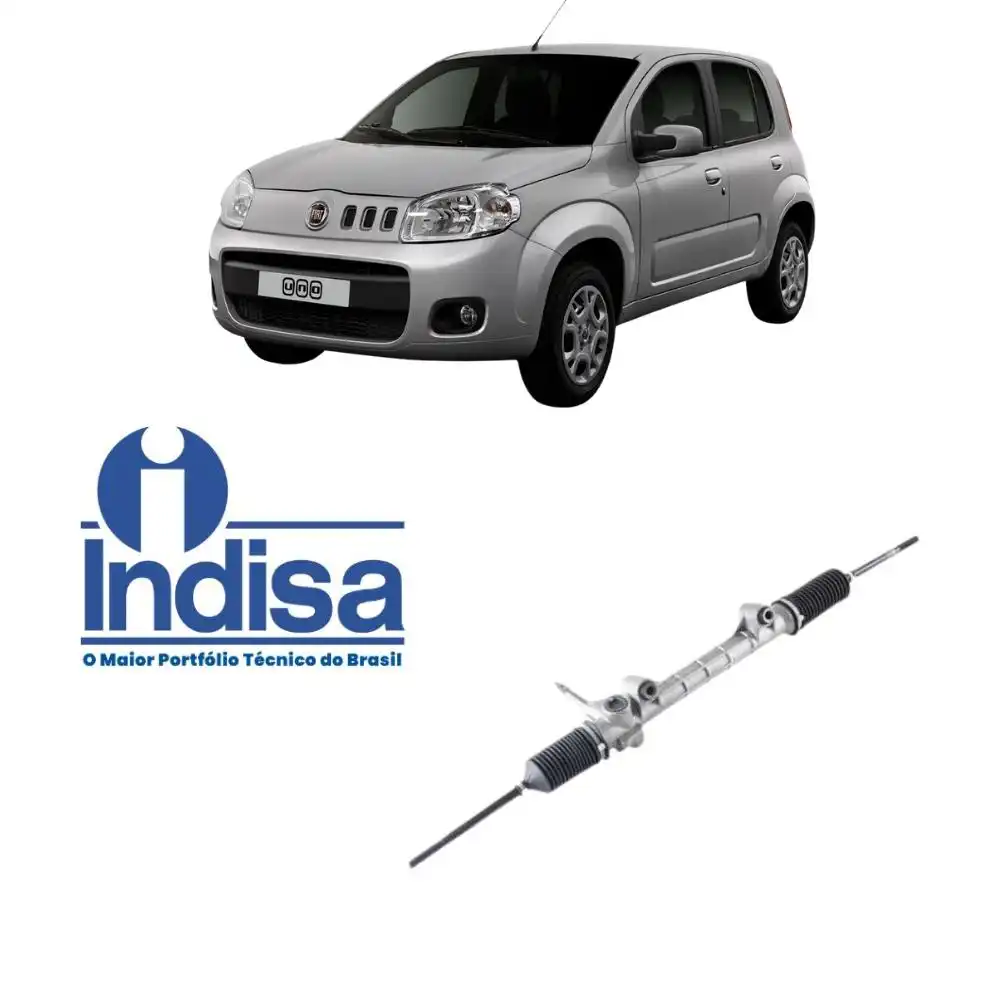 CAIXA DIRECAO MECANICA FIAT UNO 1.0 1.4 2010/ C/ BARRA AXIAL