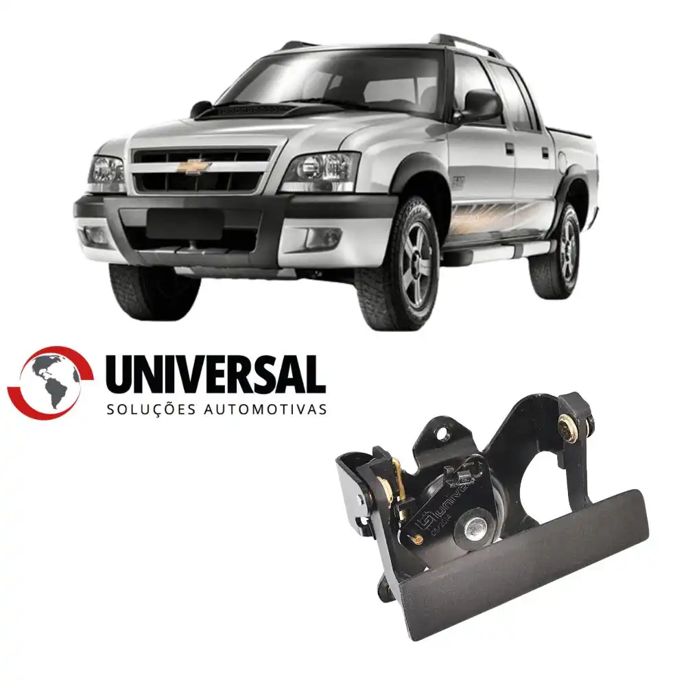 MACANETA TAMPA TRAS S-10 06/11 PRETA