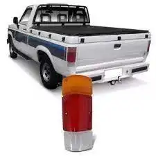 LENTE SINAL TRAS D-20 85/ ESQ TRICOLOR