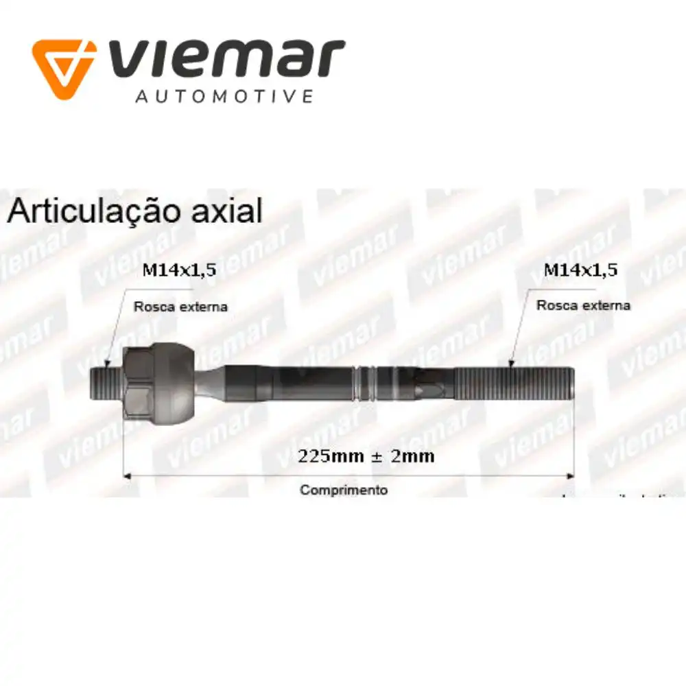 BARRA AXIAL CITROEN C4 PICASSO 2016 A 2019 225MM