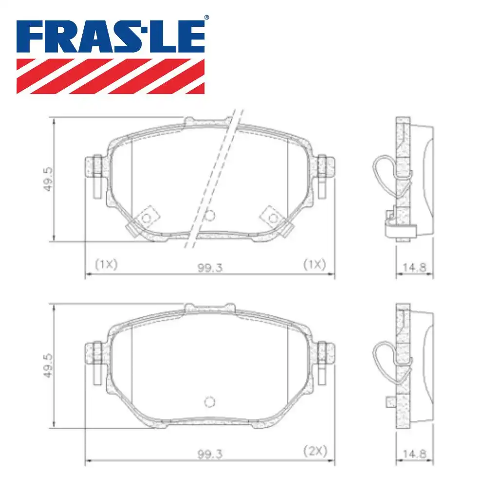 PASTILHA FREIO TRASEIRA TOYOTA COROLLA 2.0 2019/