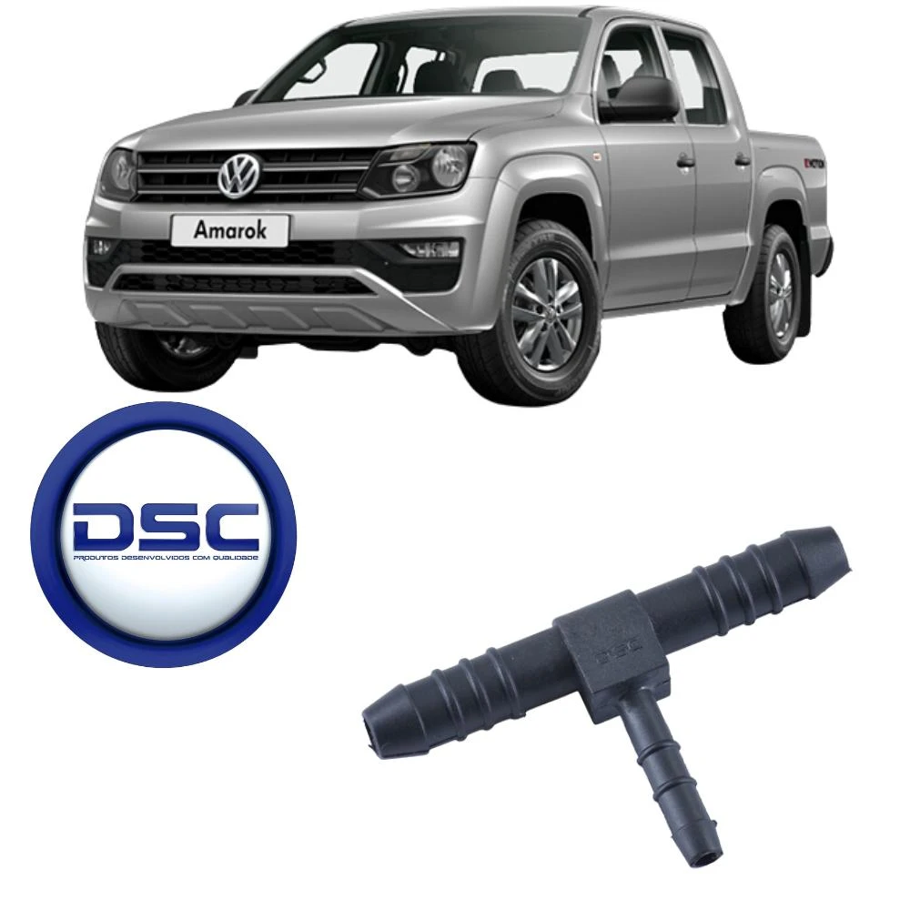 CONEXÃO 3 VIAS DO TUBO DO HIDROVACUO AMAROK 2.0 DIESEL 2.0