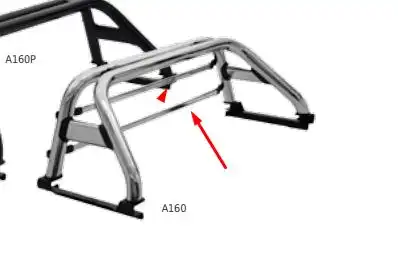TRAVESSA SANTO ANTONIO AMAROK 10/20 70MM ALUMINIO