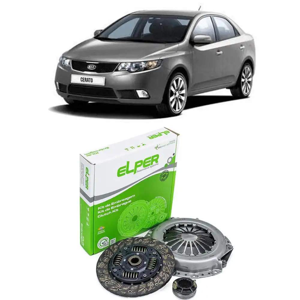 KIT EMBREAGEM KIA CERATO 1.6 16V 2009 A 2020