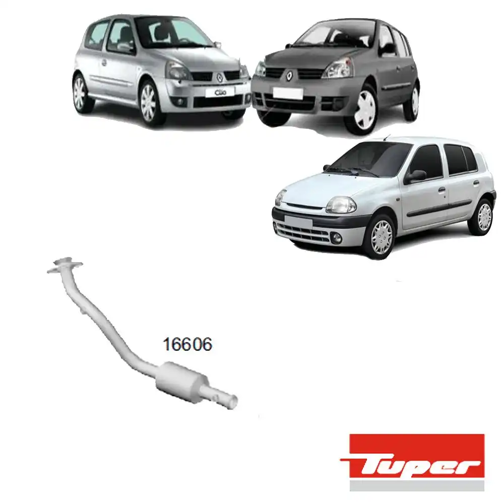 CANO SAIDA MOTOR RENAULT CLIO 1.0 8V 1999 A 2012 COM CATALIS