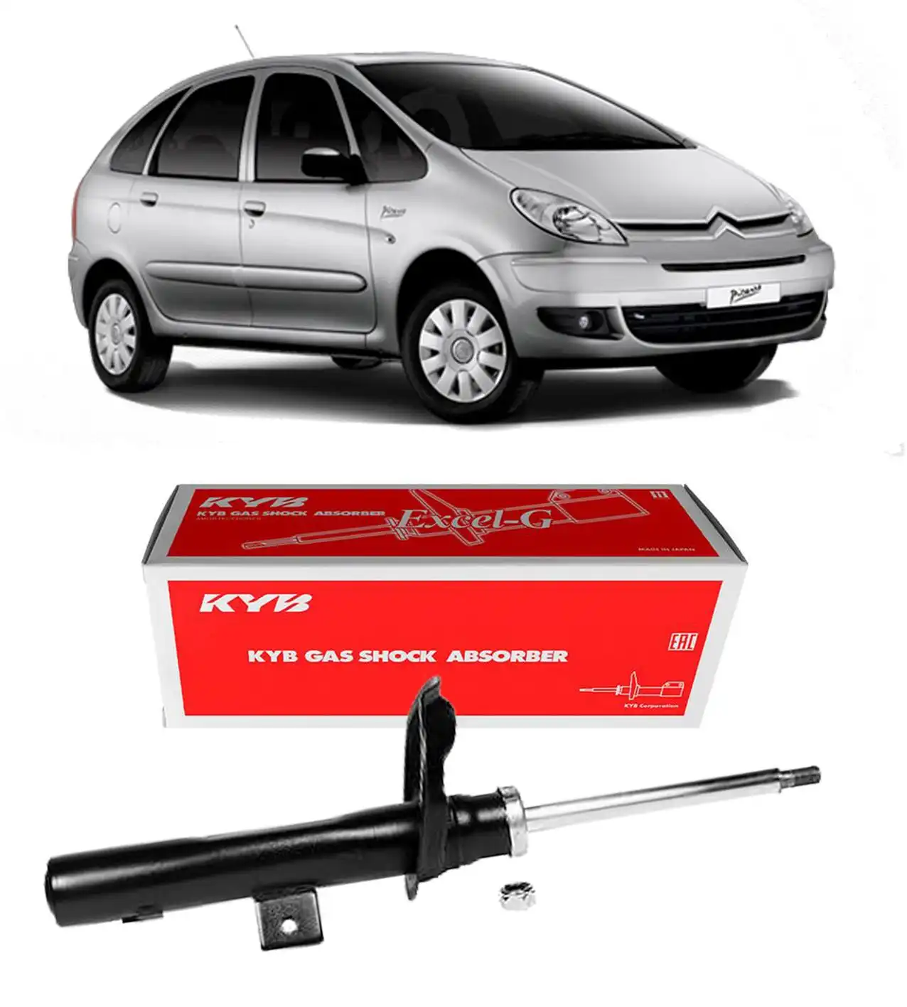 AMORTECEDOR DIANTEIRO CITROEN XSARA PICASSO 2001 A 2012 ESQ