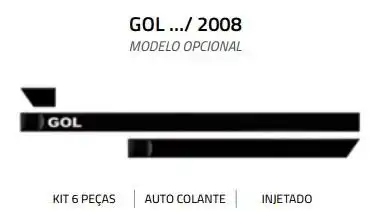 FRISO LATERAL GOL GER IV 4PTS (C/ NOME GOL)