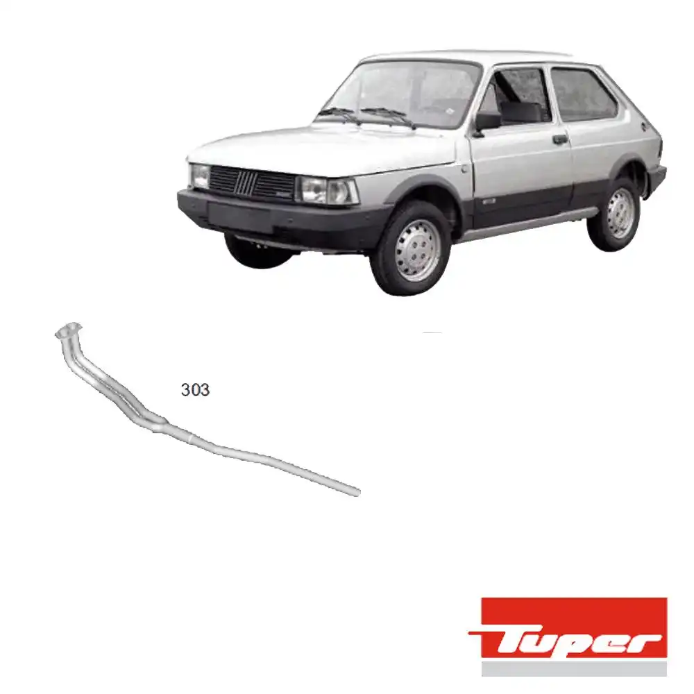 CANO SAIDA MOTOR FIAT 147 1975 A 1988