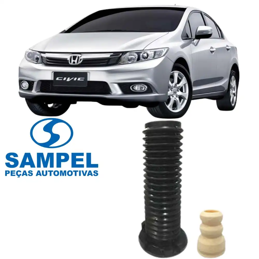 KIT AMORTECEDOR DIANTEIRO HONDA CIVIC 2012 A 2016 DIR