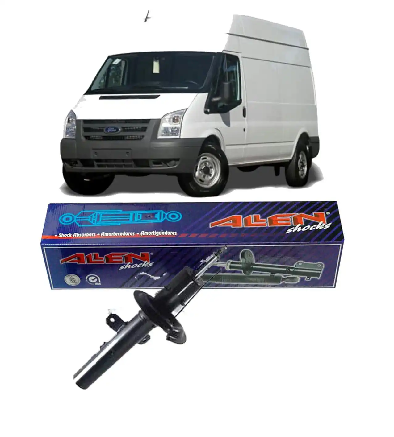 AMORTECEDOR DIANTEIRO TRANSIT 2008 A 2015