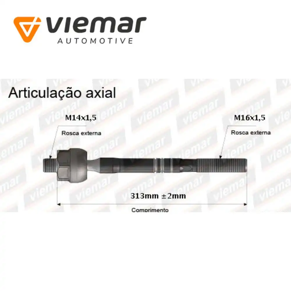BARRA AXIAL CITROEN C4 06/ 313MM