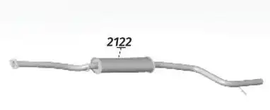 SILENC INTERM MONDEO 2.0 CLX 97/98