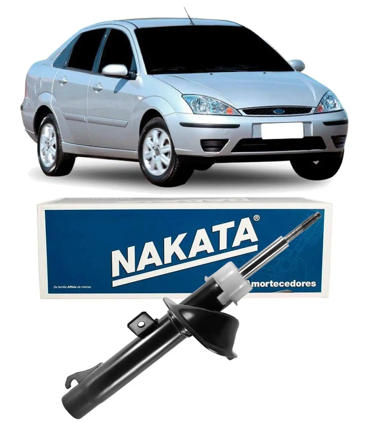 AMORTECEDOR DIANTEIRO FOCUS 2000 A 2008 DIREITO