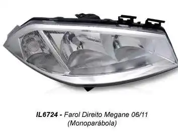 FAROL RENAULT MEGANE 07/11 DIR
